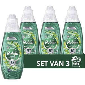 Robijn - Advanced Quickwash - Vloeibaar Wasmiddel - Spring Blossom - 3 x 22 Wasbeurten - Voordeelverpakking