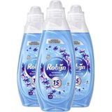 Robijn - Advanced Quickwash - Vloeibaar Wasmiddel - Morning Dew - 3 x 22 Wasbeurten - Voordeelverpakking