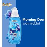 Robijn - Advanced Quickwash - Vloeibaar Wasmiddel - Morning Dew - 3 x 22 Wasbeurten - Voordeelverpakking