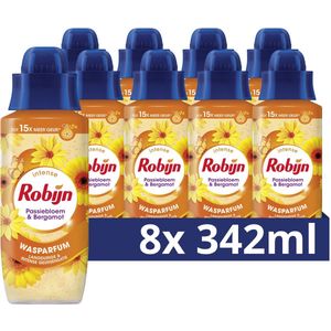Robijn - Wasparfum - Passiebloem & Bergamot - 8x 324 ml