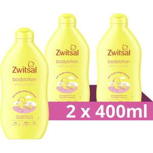 Zwitsal Baby Bodylotion - 2 x 400 ml - Voordeelverpakking