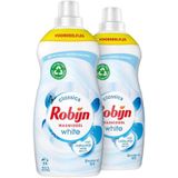 Robijn Klein & Krachtig Classics Stralend Wit Vloeibaar Wasmiddel - 2 x 34 wasbeurten - Voordeelverpakking