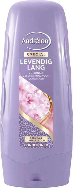 Andrélon - Levendig Lang - Conditioner - Met Sakura en Camellia Olie