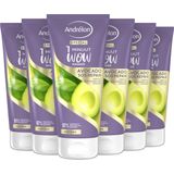 6x Andrelon 1 Minuut Wow Masker Avocado SOS Repair 180 ml