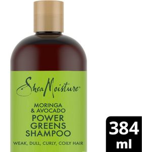 Shea Moisture Moringa & Avocado - Shampoo - Power Greens - 384 ml