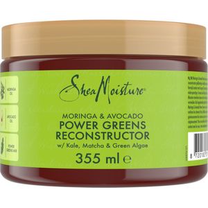 SheaMoisture - Moringa & Avocado Power Greens - Haarmasker - Natuurlijke Ingrediënten