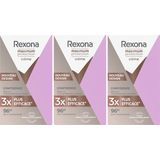Rexona - Maximum Protection Confidence - Crèmige Antitranspirant - 3x45 ml