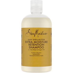 3x Shea Moisture Raw Shea Butter Extra Moisture Retention Shampoo 384 ml