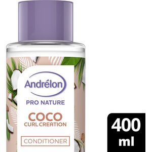 Andrélon - Pro Nature Coco Curl Creation - Haarconditioner - 400 ml