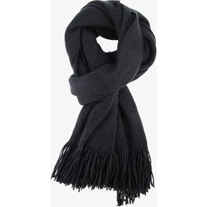 Dames sjaal zwart - 100% Acryl - Extra zacht