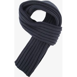Heren sjaal blauw - 100% Acryl - Extra zacht