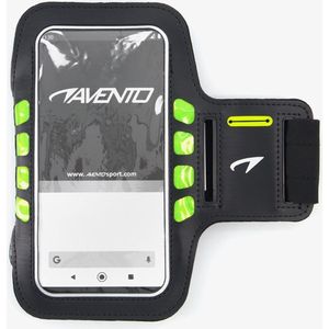 Osaga smartphone sportarmband met ledverlichting - Zwart
