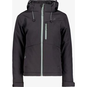 Mountain Peak - Gevoerde Softshell Jas - Zwart - Kinder
