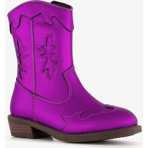 Blue Box - Cowboy Western Laarsjes - Metallic Paars - Maat 36