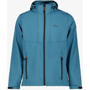Kjelvik heren outdoor softshell jas blauw - Maat M