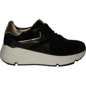 HIP Shoe Style for Women HIP Donna D1202 Sneakers voor dames, zwart, 36 EU