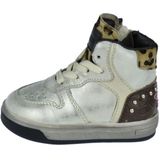 Pinocchio - P1249-224-96CO - High Top Sneaker - Platina Combi - Leer