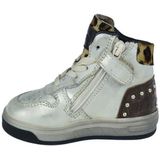 Pinocchio - P1249-224-96CO - High Top Sneaker - Platina Combi - Leer