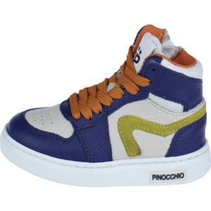 Pinocchio - P1665-232 - Veterboot - Kobalt Blauw - Leer