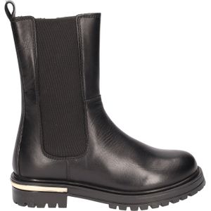 Hip - H1468 - Chelsea Boot - Zwart - Leer