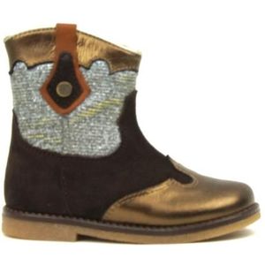 Pinocchio - P1674-234-94CO-CC Enkellaarzen - Brons - Leer