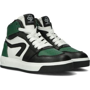 Pinocchio - P1012 - Veterschoenen - Donkergroen