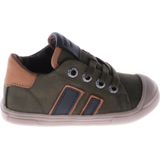 Pinocchio - First Step - Lage Jongens Sneaker - Groen - Nubuck Leer
