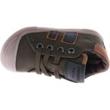 Pinocchio - First Step - Lage Jongens Sneaker - Groen - Nubuck Leer