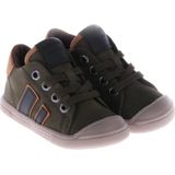 Pinocchio - First Step - Lage Jongens Sneaker - Groen - Nubuck Leer
