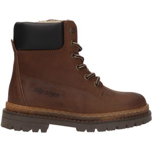 HIP Style Veterboot - Jongens - Bruin - Maat 39