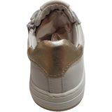 Gattino - Lage Sneaker - Off White - Leder - Veters en Rits