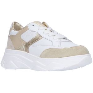 Hip Suède Sneakers Wit/Beige