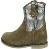 Pinocchio - Laars - Bruin - Suede Leer - Westernlook - Ritssluiting