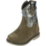 Pinocchio - Laars - Bruin - Suede Leer - Westernlook - Ritssluiting