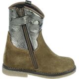 Pinocchio - Laars - Bruin - Suede Leer - Westernlook - Ritssluiting