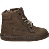 Pinocchio - P2187 - Veterboot - Khaki - Nubuck - Vachtvoering