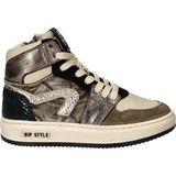 HIP Style - Sneakers - Taupe - Halfhoog - Meisjes