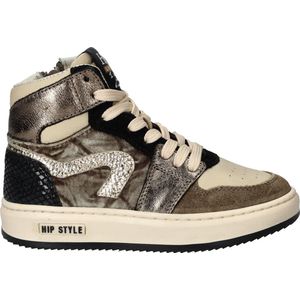 HIP Style - Sneakers - Taupe - Halfhoog - Meisjes