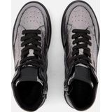 HIP hoge sneakers metallic zilver - Dames