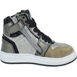 Pinocchio - High Top Sneaker - Bronze Combi - Leer - Veter- en Ritssluiting