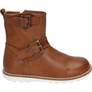 Pinocchio - P2124 - Enkellaarsje - Chestnut - Gevet Leer - Vachtvoering