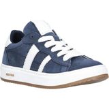 Red Code - Sneaker - Blauw - Suède - Leren Voering