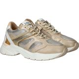 HIP - H1255 - Sneakers - Goud - Leren - Rubberen Zool