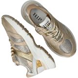 HIP - H1255 - Sneakers - Goud - Leren - Rubberen Zool