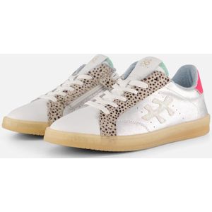 HIP Animal Sneakers zilver Leer - Dames - Maat 35