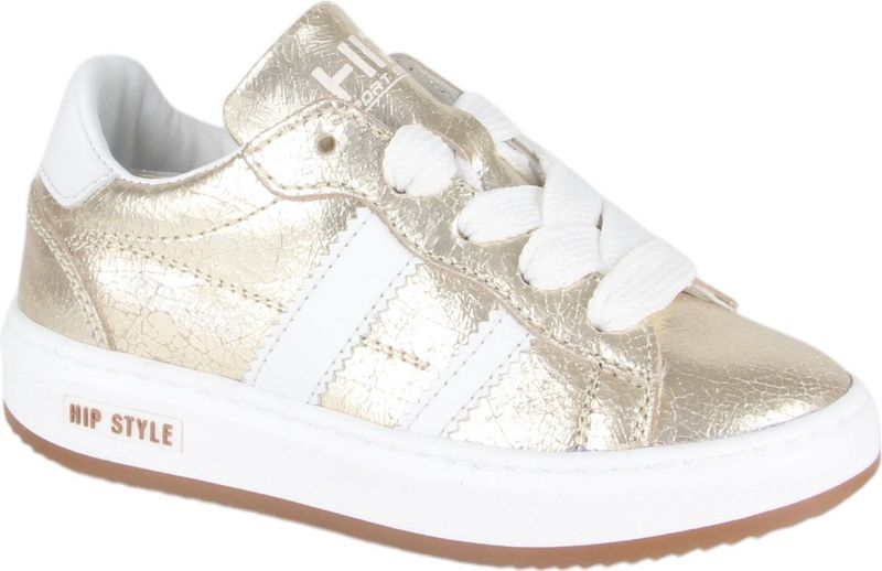 HIP Meisjes Sneakers - Metallic Leer - Model H1811-PC