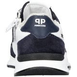 Pinocchio - Sneaker - Blauw - Leer - Rits- en Vetersluiting