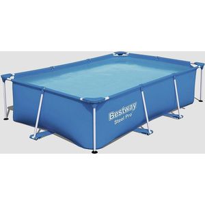 Bestway Steel Pro Zwembad - Rechthoekig - 259X170x61 Cm - Familiezwembad - Maat ONESIZE