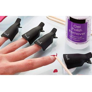 Nagellakremover clips - Nagellak verwijderen - Gellak verwijderen - Nagellak remover klem - 10stuks - Herbruikbaar