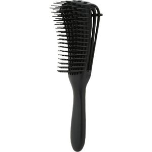 Detangler Brush - Curly hair brush - Haarborstel - Antiklit borstel - Zwart - Anti klit - Detangling